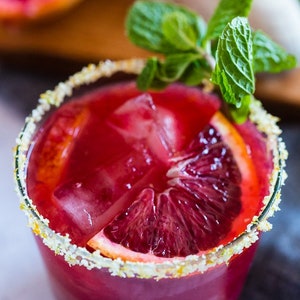 Blood Orange Margarita Drink Mix: Gluten Free USA Made