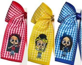 Cheer Bow / Back to School Hair Bows / Girl Hair Accessories