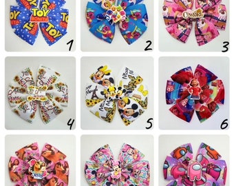 Cartoon's Hair Bows and Headbands