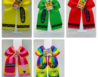 Back to School Hair Bows