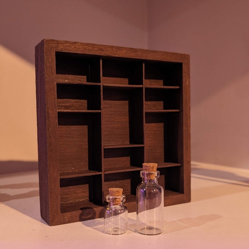 Wooden Curiosity Printer Tray Letterbox Display Rock Etsy