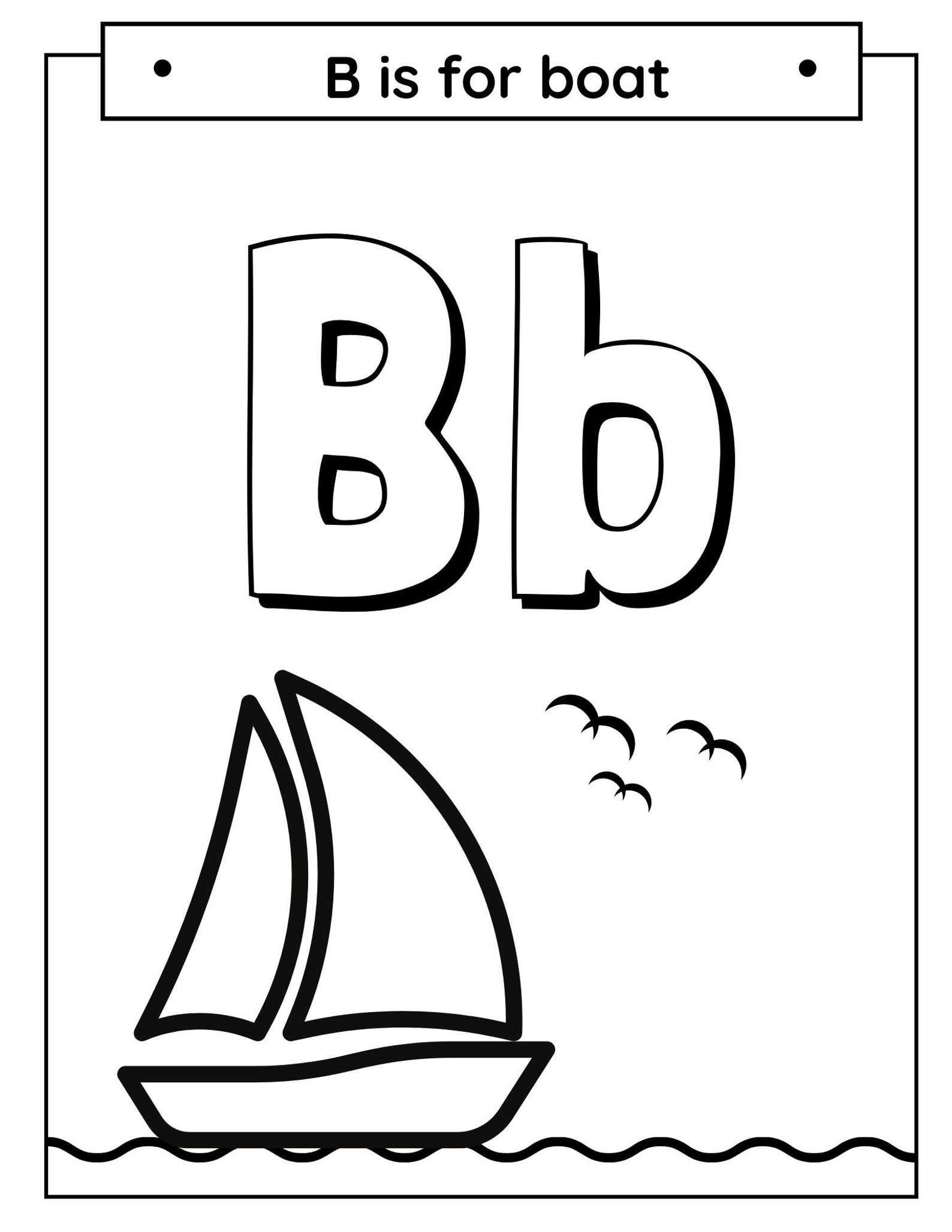 My Alphabet Coloring Book, Toddler Coloring Book, Preschool Coloring