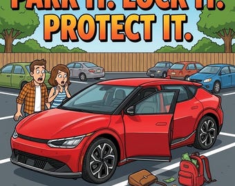 Bloqueo de puerta automático Kia EV6 / ¡No más puertas desbloqueadas!