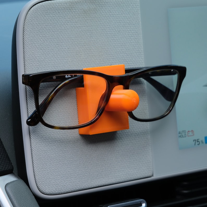 Ioniq 5 Magnetischer Brillenhalter Orange