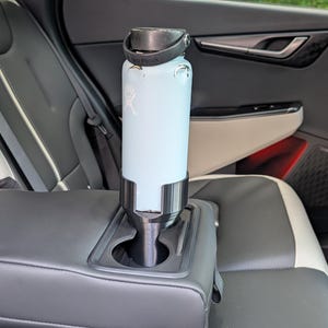 Kia EV6 Rear Cup Holder Expander for Large Bottles