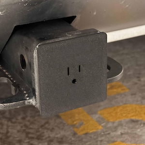 2&quot; Trailer Hitch Receiver Electrical Outlet Cover