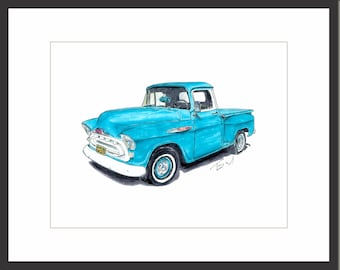 1957 Chevy Pickup - Digital Print