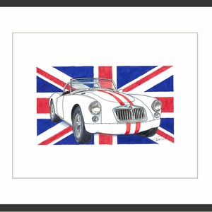 1962 MGA Union Jack - Digital Print