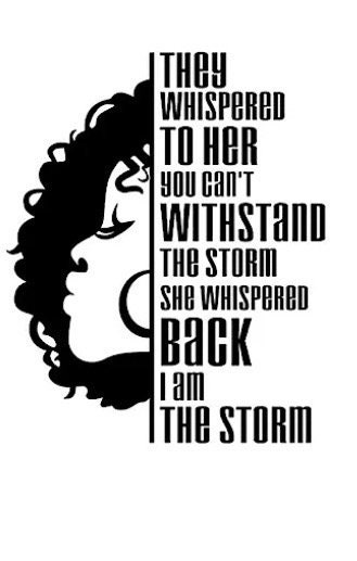 Le hanno sussurrato che non puoi sapere e la tempesta lei ha sussurrato io sono la maglietta della tempesta