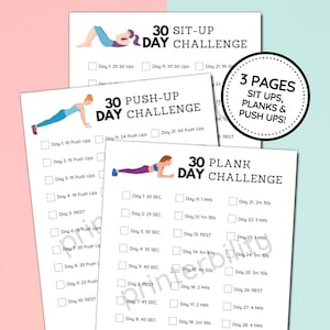 Push up sit up challenge top