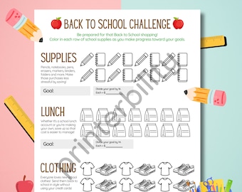 Back to School Savings Challenge - Get ready for fall!