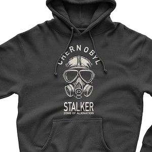 The Chernobyl Zone Mask Of the Stalker Hoodie
