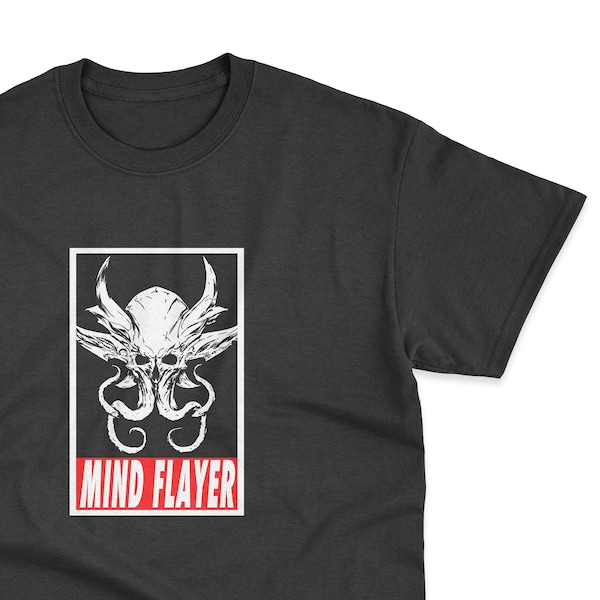 Obey The Mind Flayer DnD Gamer T-Shirt