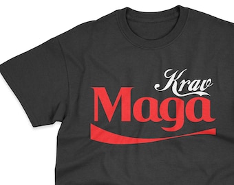 Krav Maga Martial Arts T-Shirt Diet Cola Style