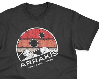 Arrakis - Sun Sand and Spice Sandy Dunes T-shirt