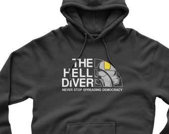 The Hell Diver Never Stop Spreading Democracy Hoodie