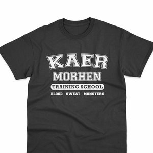 Kaer Morhen Training School Blood Sweat and Monsters T-Shirt