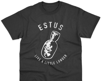 Dark Estus Flask Live Longer and Save Your Soul T-Shirt