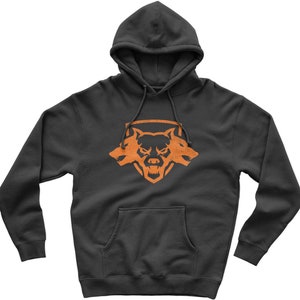 Black Cerberus Ops Gamer Pullover Hoodie