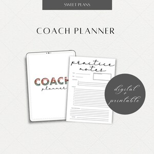 Cheer Coach Planner- Digital Download
