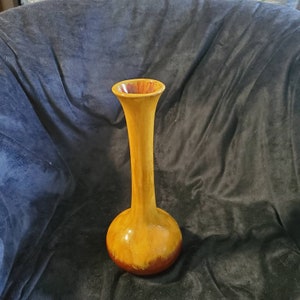 Blue Mountain Pottery Tall Vase.