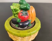 Vintage Vegetable Kitchen Timer