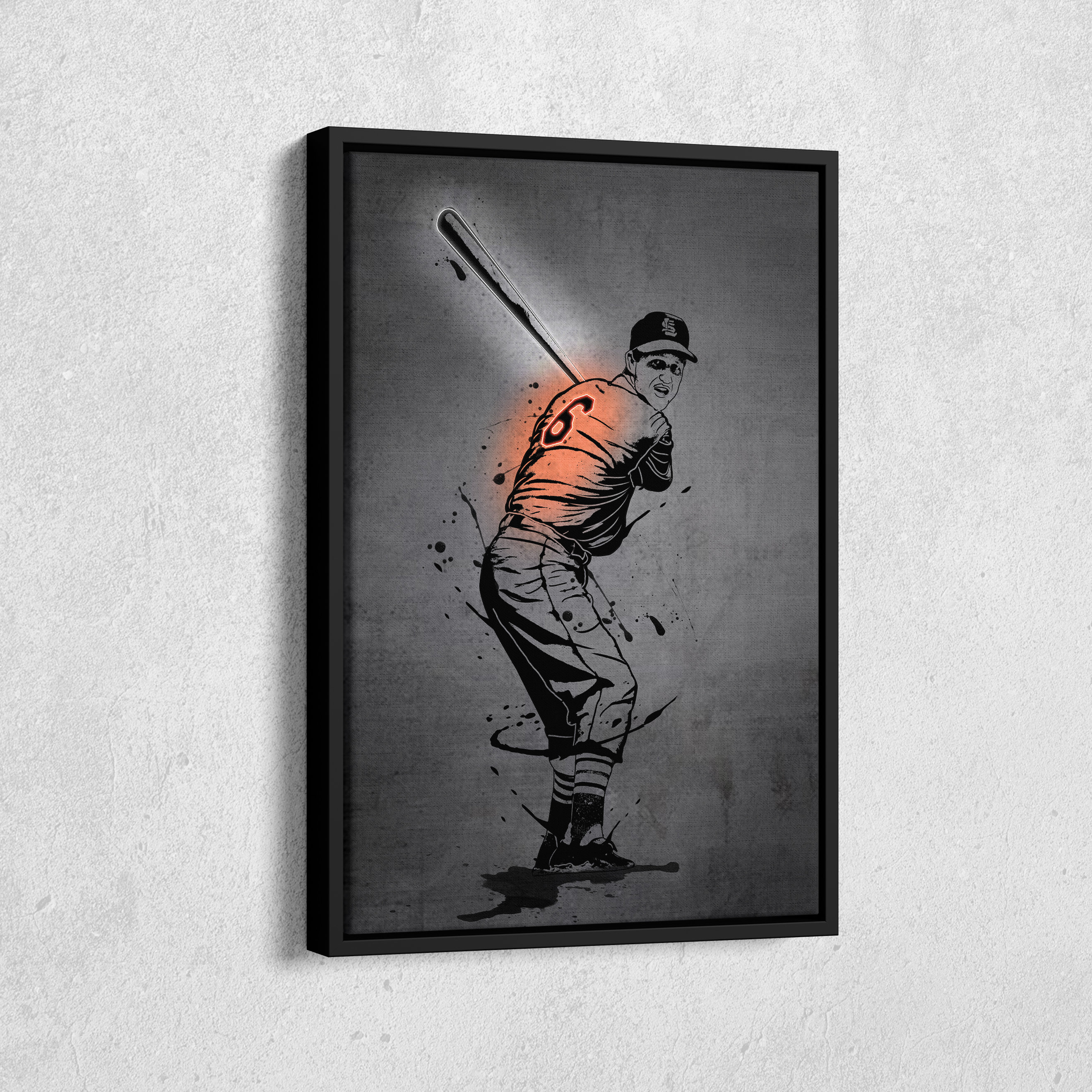 The Man 18x12 - Stan Musial Collection