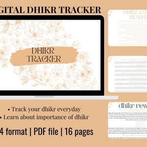 DHIKR TRACKER (beige)