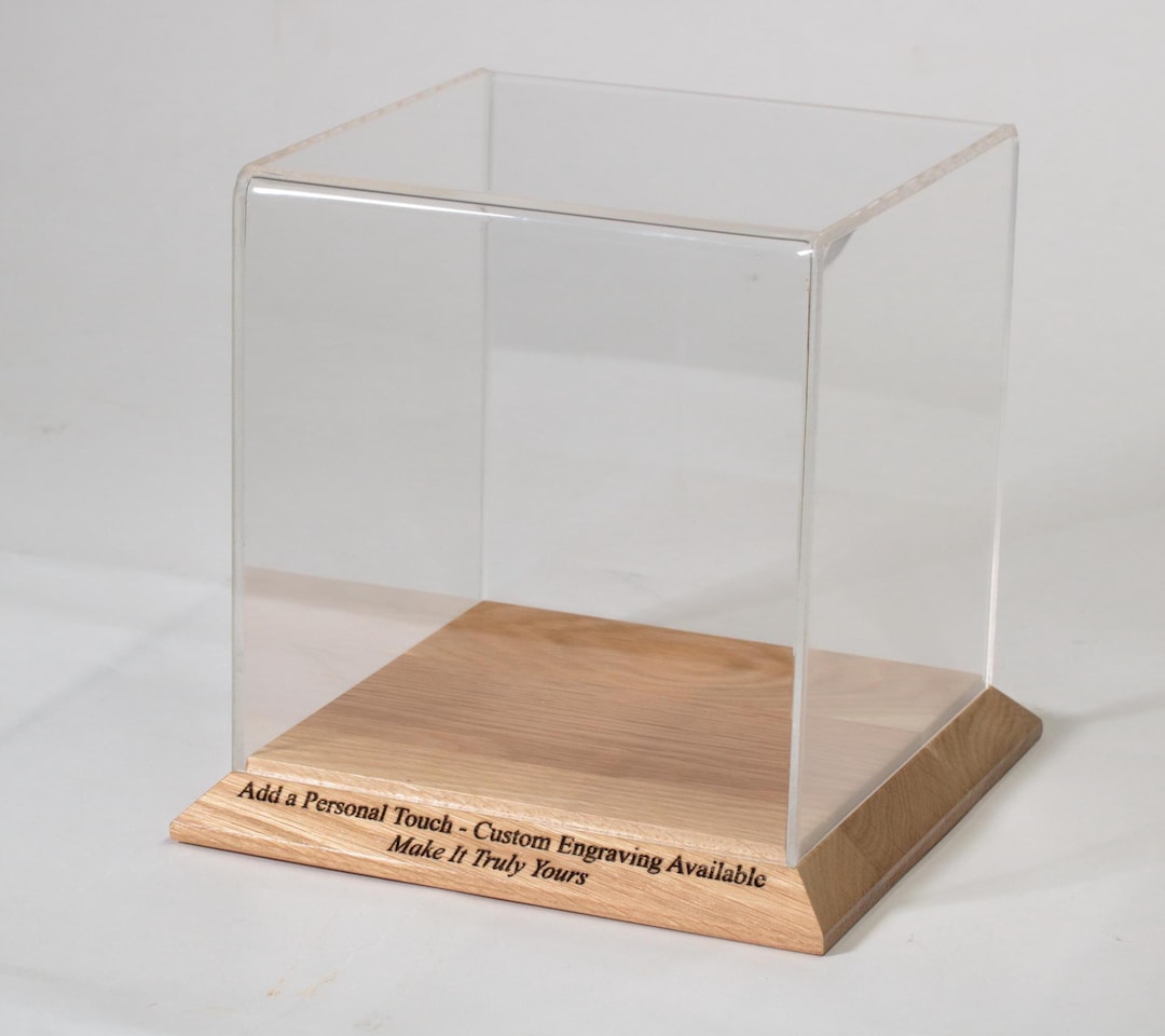 Custom Display Case: up to 16cm, Optional Engraving - Etsy