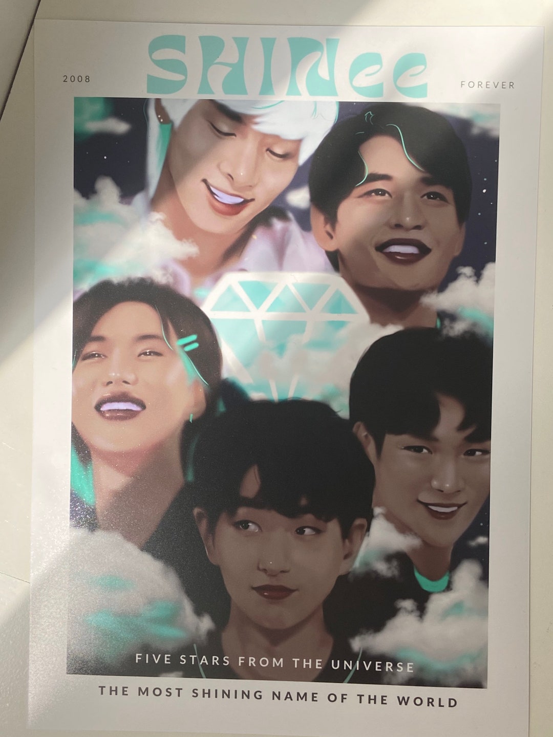 Shinee A4 Poster Print - Etsy
