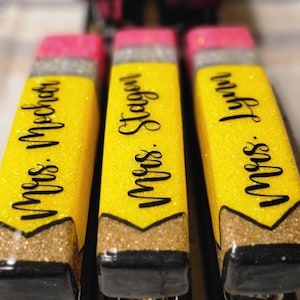 Custom Glittered Pencil Stapler