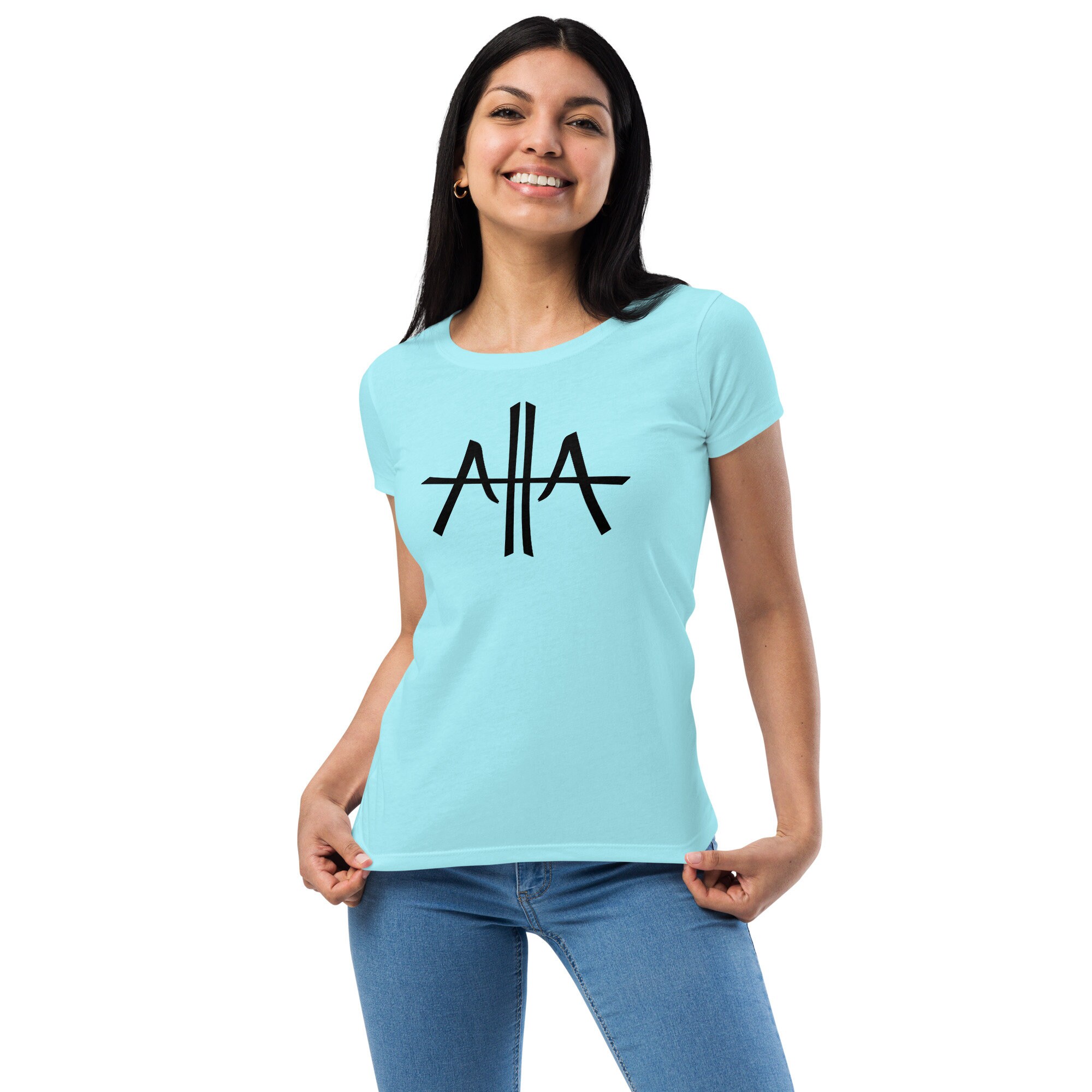 AHA Logo - Women's Fitted T-shirt - Etsy