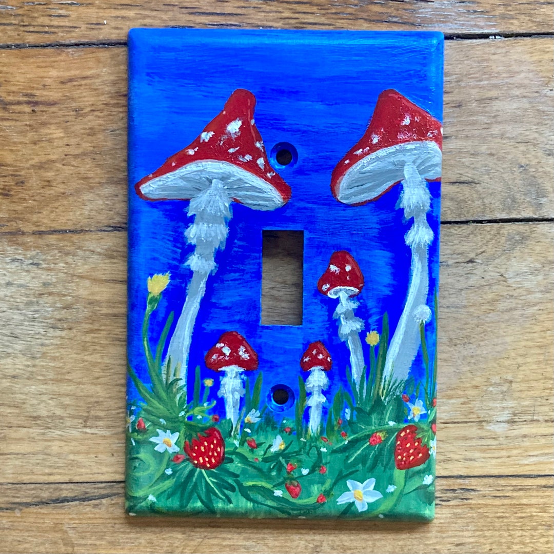 Hand Painted Light Switch Coversnull
