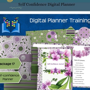 Self Confidence Digital Planner