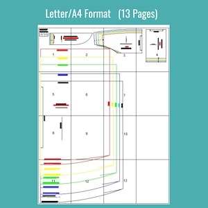 Dress Sewing Pattern | Sizes XS to XL | Instant Download | Easy Digital ...