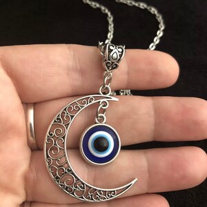 Collana In Oro Con Zirconi Cubici Malocchio 18 «occhio Turco N All'ingrosso Per Il Tuo Negozio - Foto 12