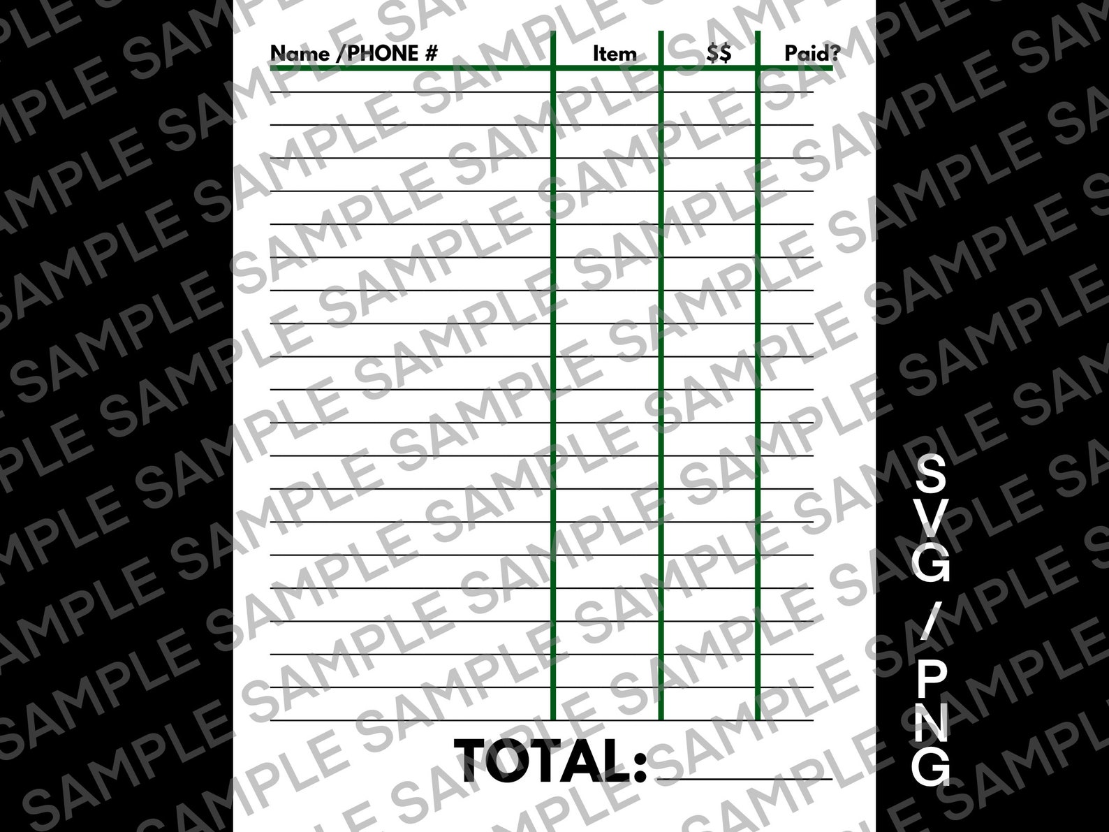 Green Sponsor My Uniform Template Cheerleading Fundraiser Etsy