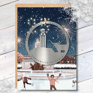 UT Austin Tower Ornament: Stainless Steel, Limited Edition, Official Licensee