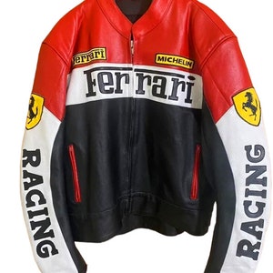 Veste Ferrari Formule 1 Veste F1 Veste de course Veste de voiture Blouson  aviateur veste vintage Streetwear Vieille école -  France