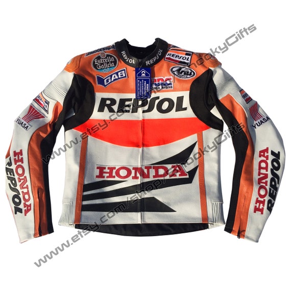 Chaqueta de carreras de moto de cuero Honda Repsol -  México