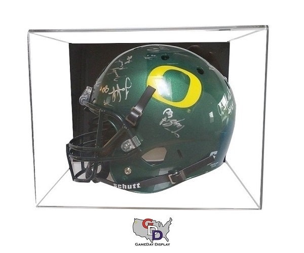 Acrylic Wall Mount Fulls Sized Football Helmet Display Case by Etsy