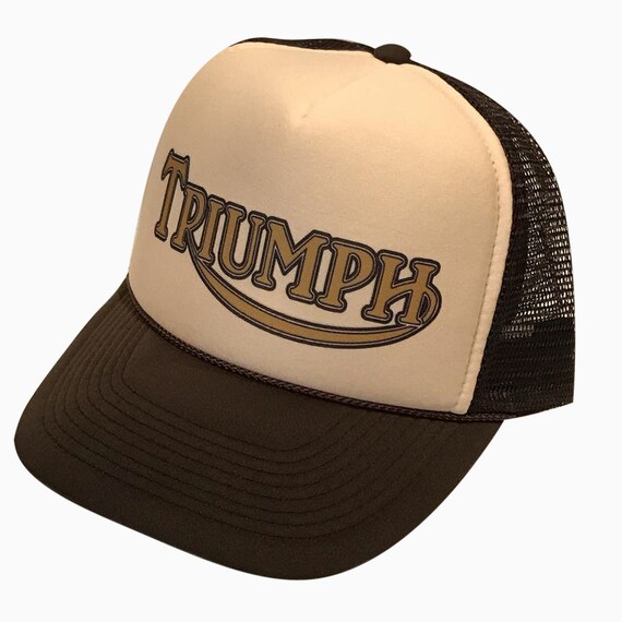 Triumph Trucker Hat Mesh Hat Vintage 