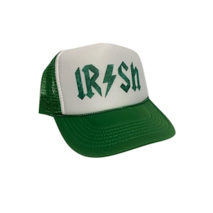 Irish Trucker Hat Mesh Hat vintage snapback hat adjustable unworn