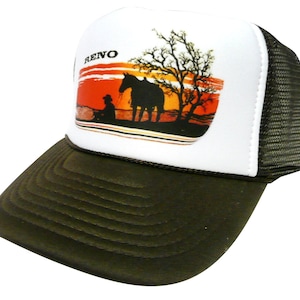 Reno Trucker Hat | Trendy Trucker Mesh Hats | Vintage Trucker Hat | Adjustable Trucker Foam Black Hats | Snapback Hats | Trucker Hat Man