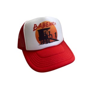 Babewatch Trucker Hat Mesh Hat vintage snapback hat adjustable unworn