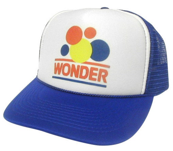 Wonder Bread Trucker Hat Adjustable Trucker Foam Blue Hats Trendy