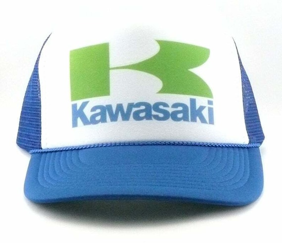 Kawasaki Trucker Hats | Vintage Trucker Hats | Ad… - image 2