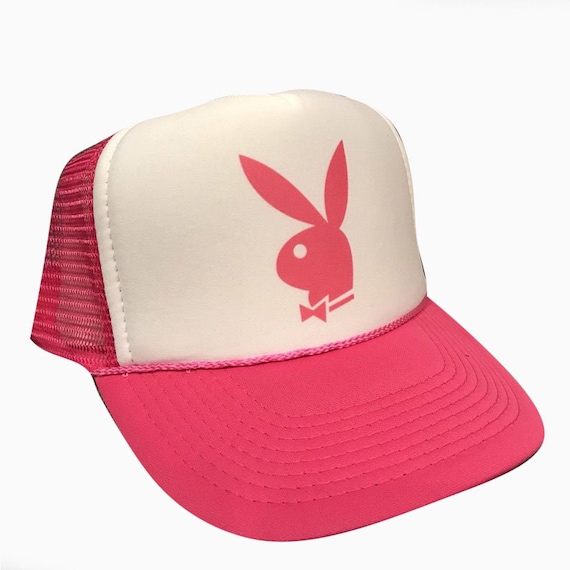 Playboy Bunny Trucker Hat Mesh Hat 