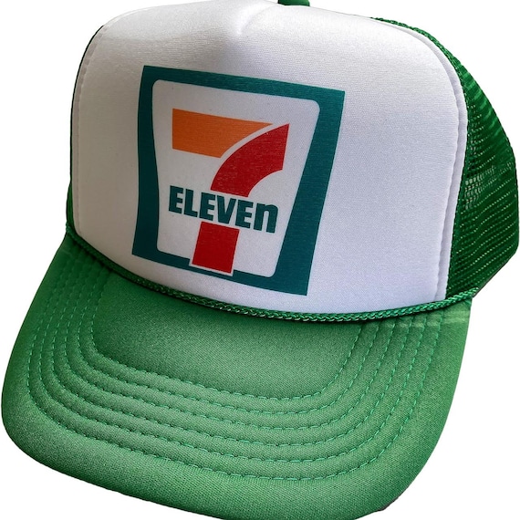 vintage green trucker hat - Gem