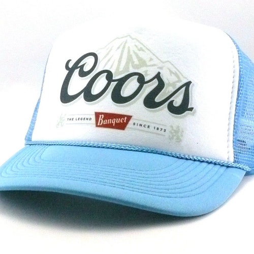 Coors Beer Trucker Hat Vintage Trucker Hat Custom Trucker Hat Etsy